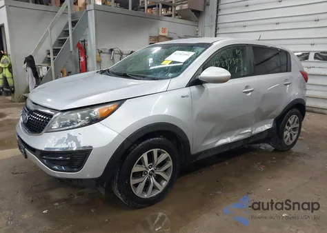 2014 Kia Sportage Lx из США, поврежденный, VIN KNDPBCAC8E7595164